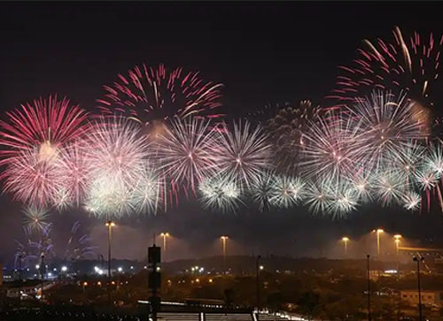 新野县焰火晚会